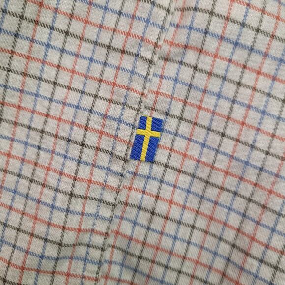 Fjall Raven Mens Plaid Button Down Shirt 2XL XX Large Forest Flannel - Picture 6 of 16